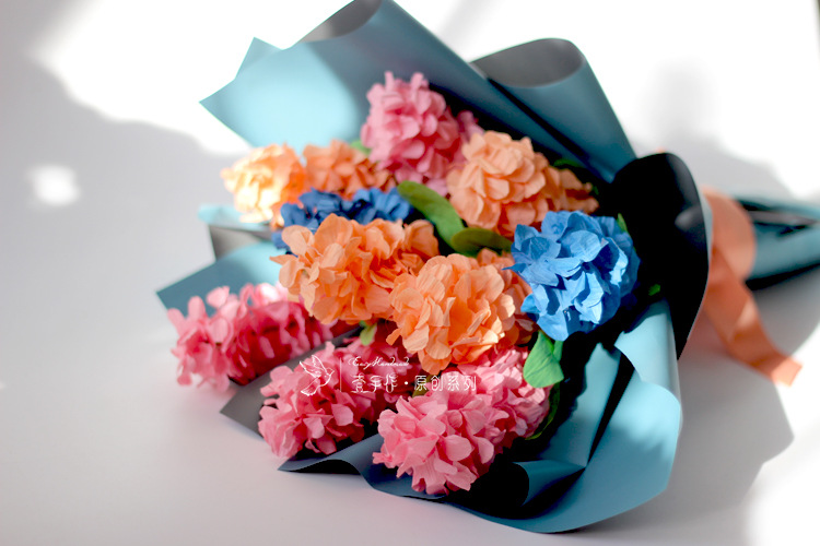 壹手作【纸藤花风信子】diy装饰纸藤花材料包