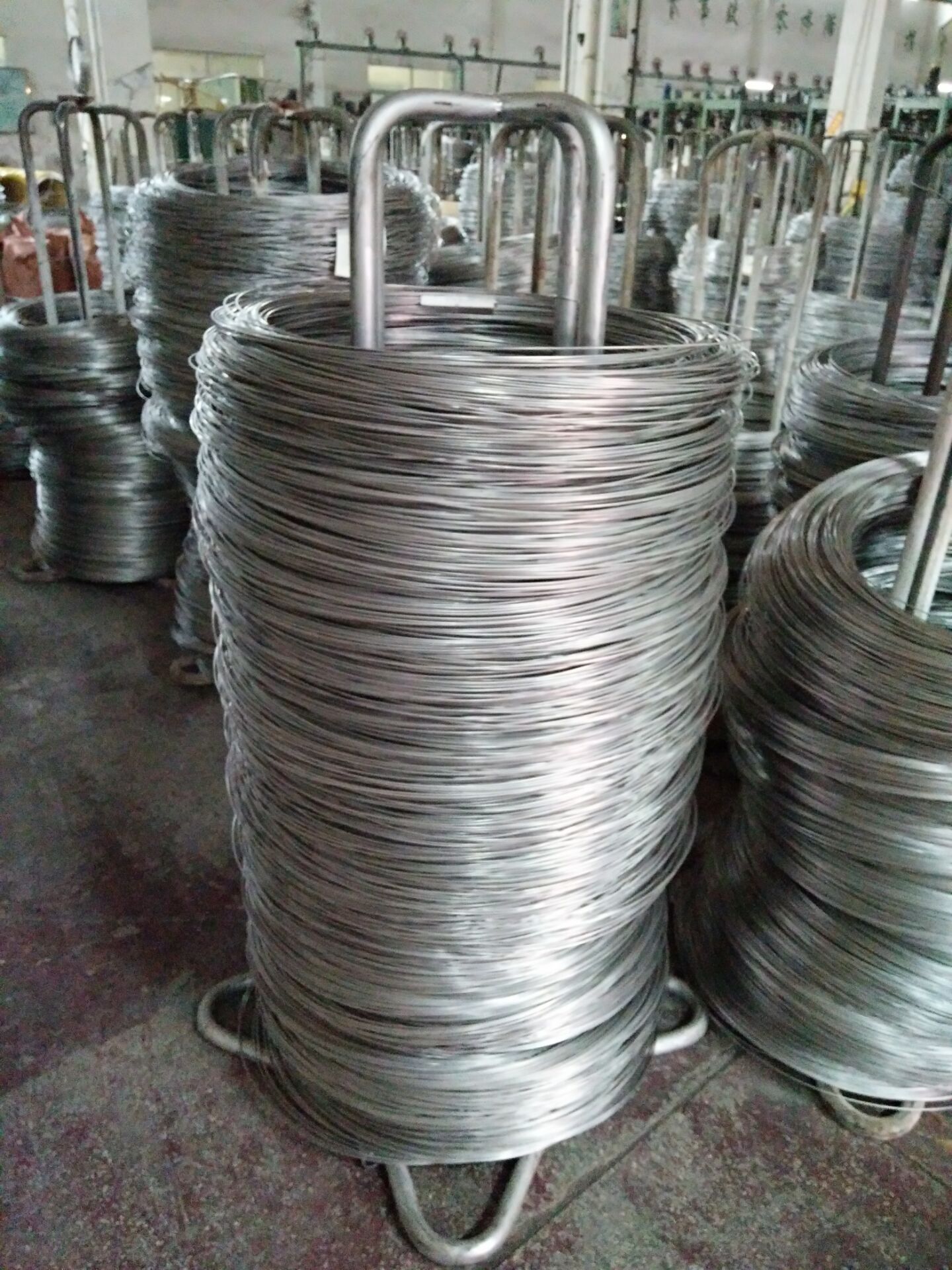 工厂直销201h/301h/304h/304l不锈钢弹簧线 雾面 亮面 镀镍线批发