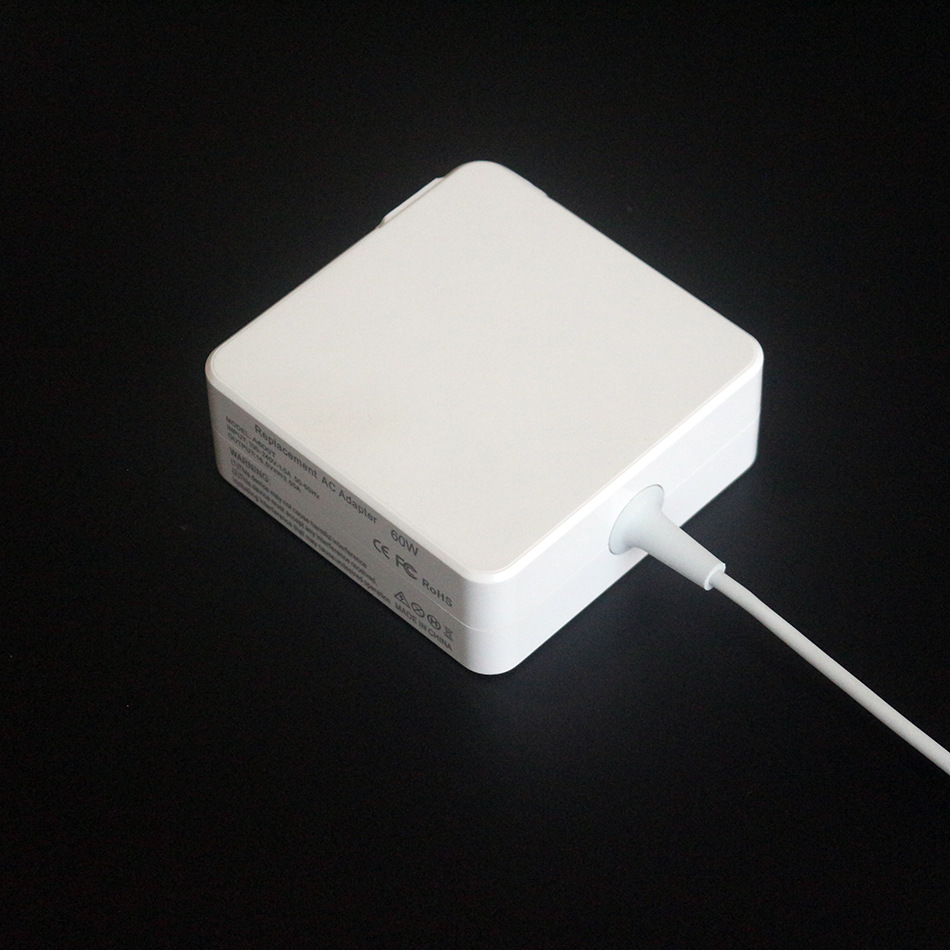 适用于苹果macbook pro方形60w笔记本电源适配器快充充电器1.8米