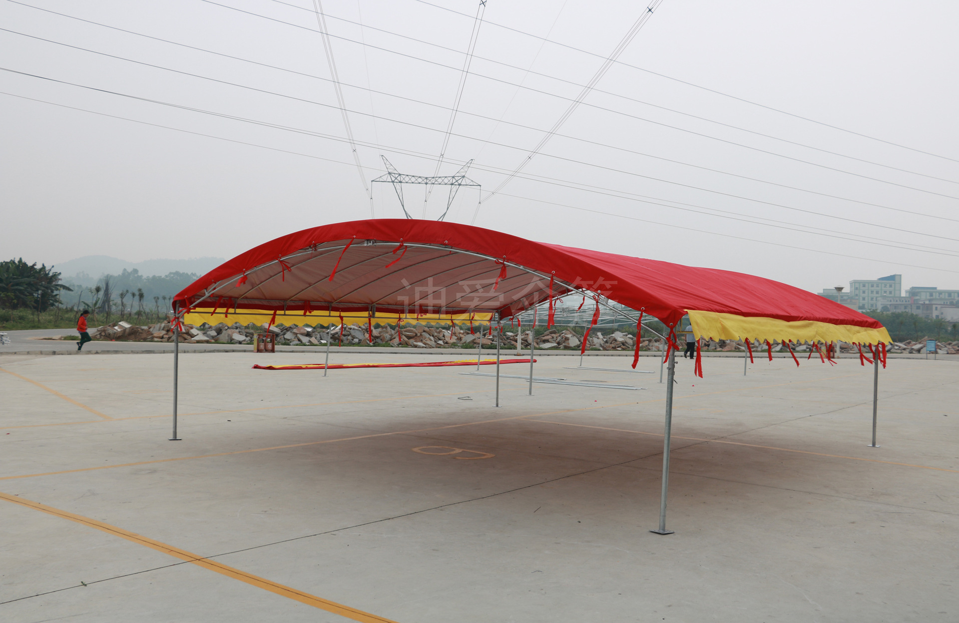 厂家定制 酒席帐篷 农村摆酒婚庆典喜事篷 户外高防水遮阳雨棚