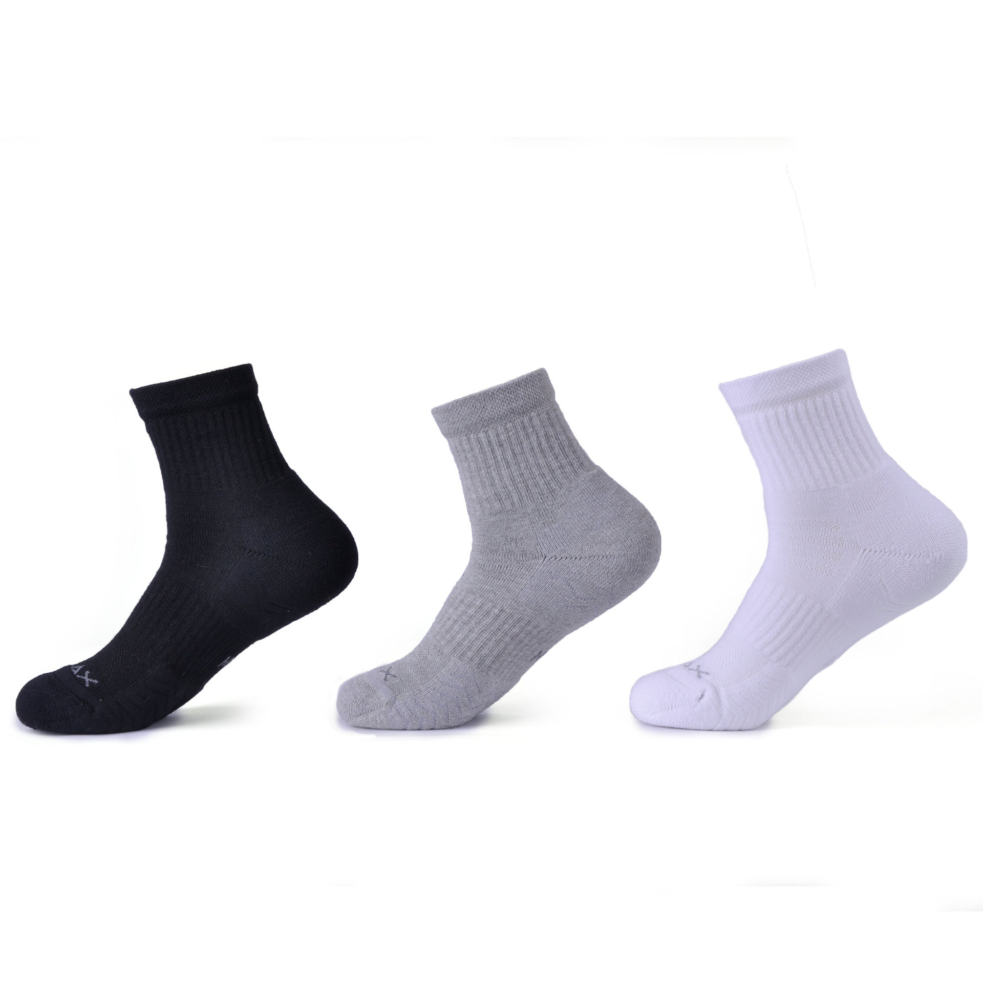 3双混色包春夏季热卖运动袜solax潮款女士纯色棉质防臭短筒袜子