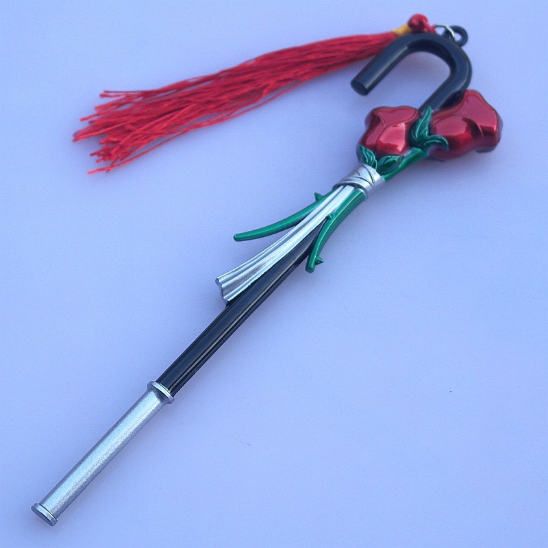 第五人格武器兵器轮子魔法师杰克拐杖 舞女红蝶扇子