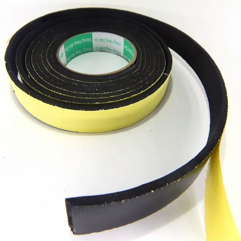 幕墙双面胶条海绵密封条泡沫填缝密封条幕墙胶条eva胶长