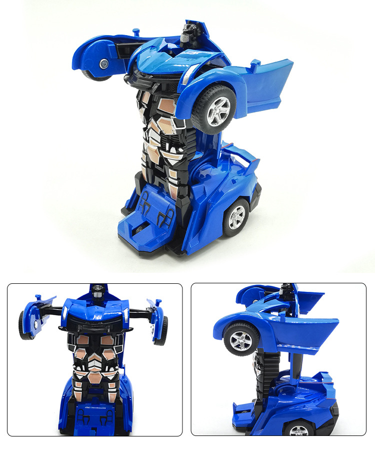 供应 变型汽车人 模型玩具 变形玩具 金刚惯性碰撞变形车