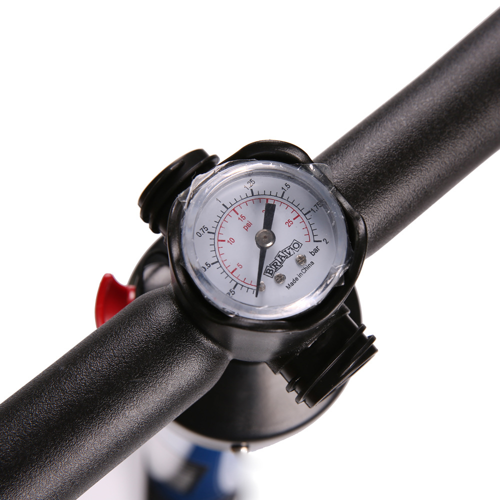 高压手动充气泵带气压表充气冲浪板专用泵