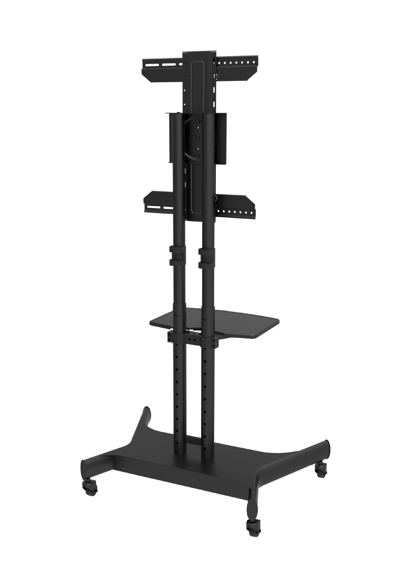 电视机支架挂架伸缩通用移动推车广告机一体落地支架厂家批发