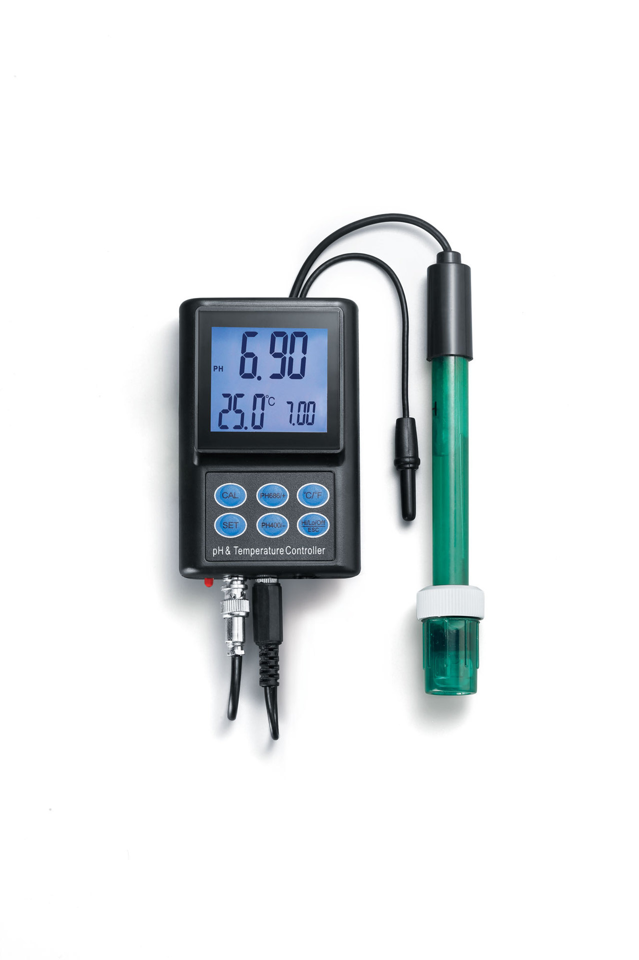 自动校正酸碱度控制器( 带背光显示 )/在线ph计测试仪 酸度计