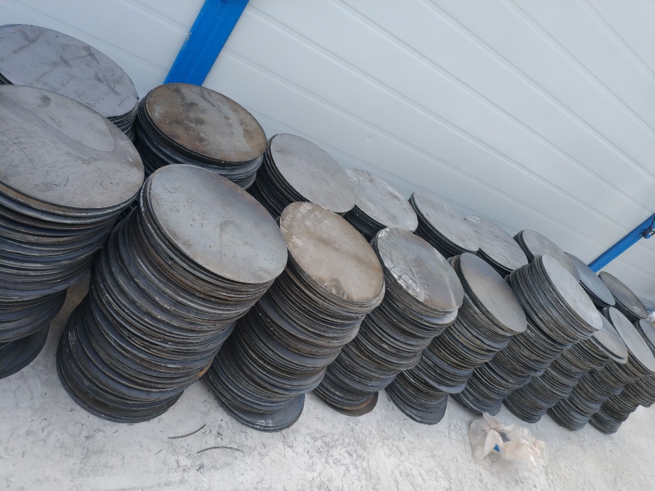 惠州桩芯钢板铁圆饼河源广州桩心钢板150mm 200mm定做