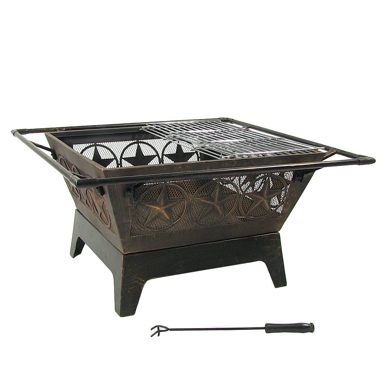 烧炭烤火盆 铁艺火炉暖盆 适用庭院公园 冬日取暖