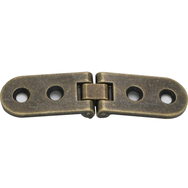 厂销家具五金压铸圆头合页仿古合页圆头连接合页对折合页长条合叶