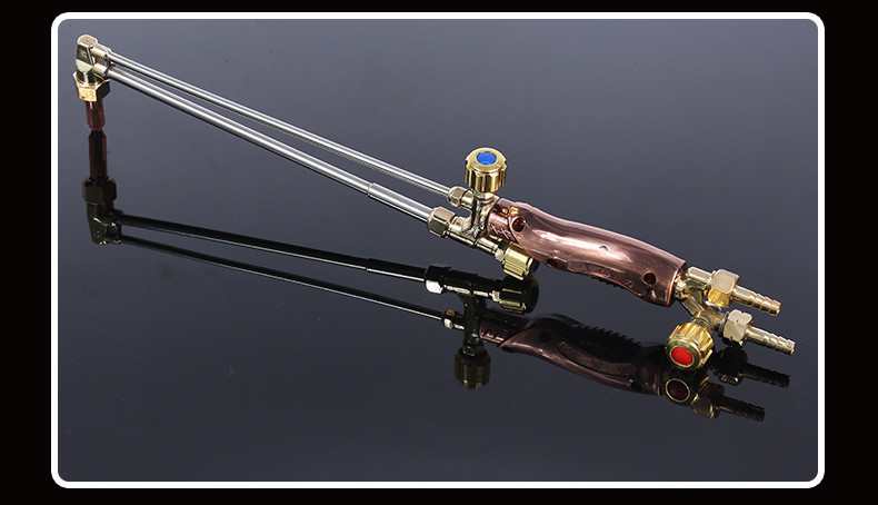 厂家直销专业级不锈钢割炬加长型直头射吸式割枪工业级弯头气割炬