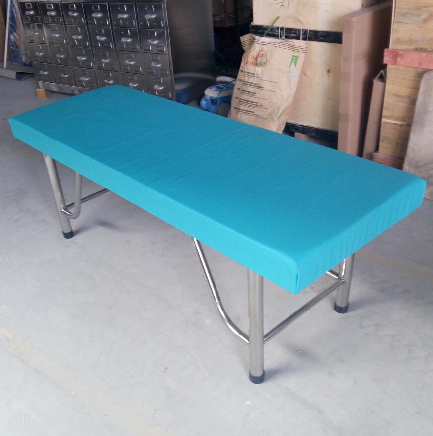 医用不锈钢床检查床 门诊科室诊断b超 彩超诊查床加粗不锈钢管腿