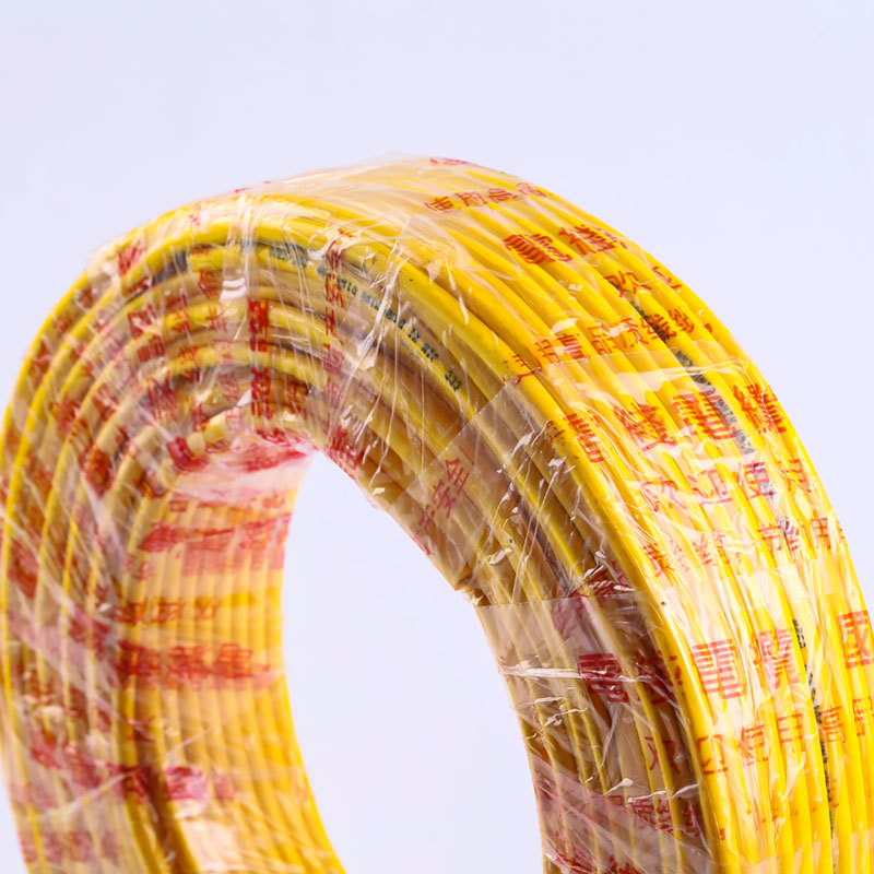 厂家直销黄铜防水线 防水绝缘纯铜接插板插头 黄色电线电缆