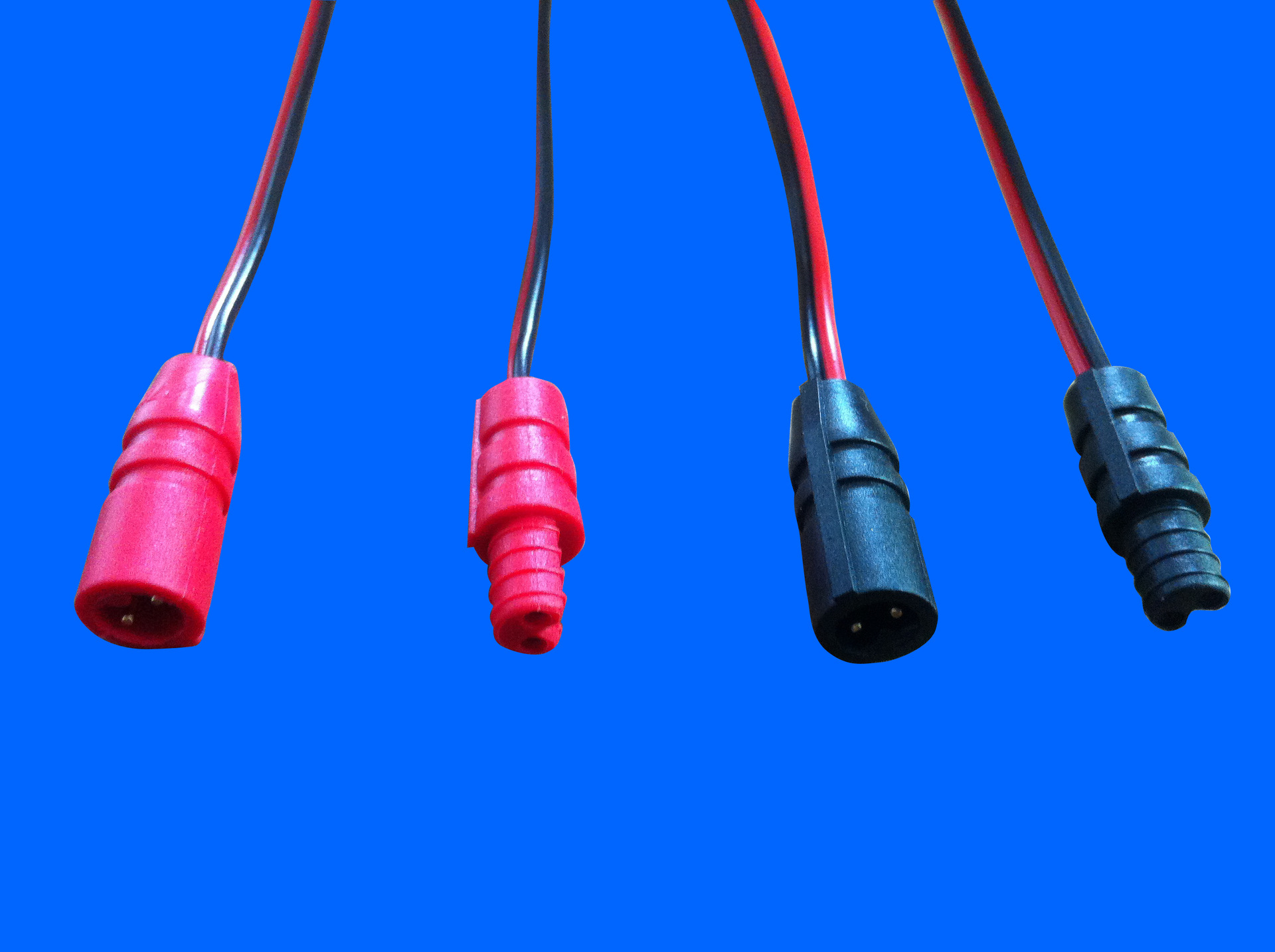 定制加工新款两芯防水插头 两芯防水插头插头线 公母插头连接线