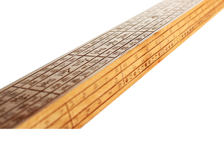 厂家直销宗教风水摆件道教法器木工尺风水尺46cm桃木鲁班尺