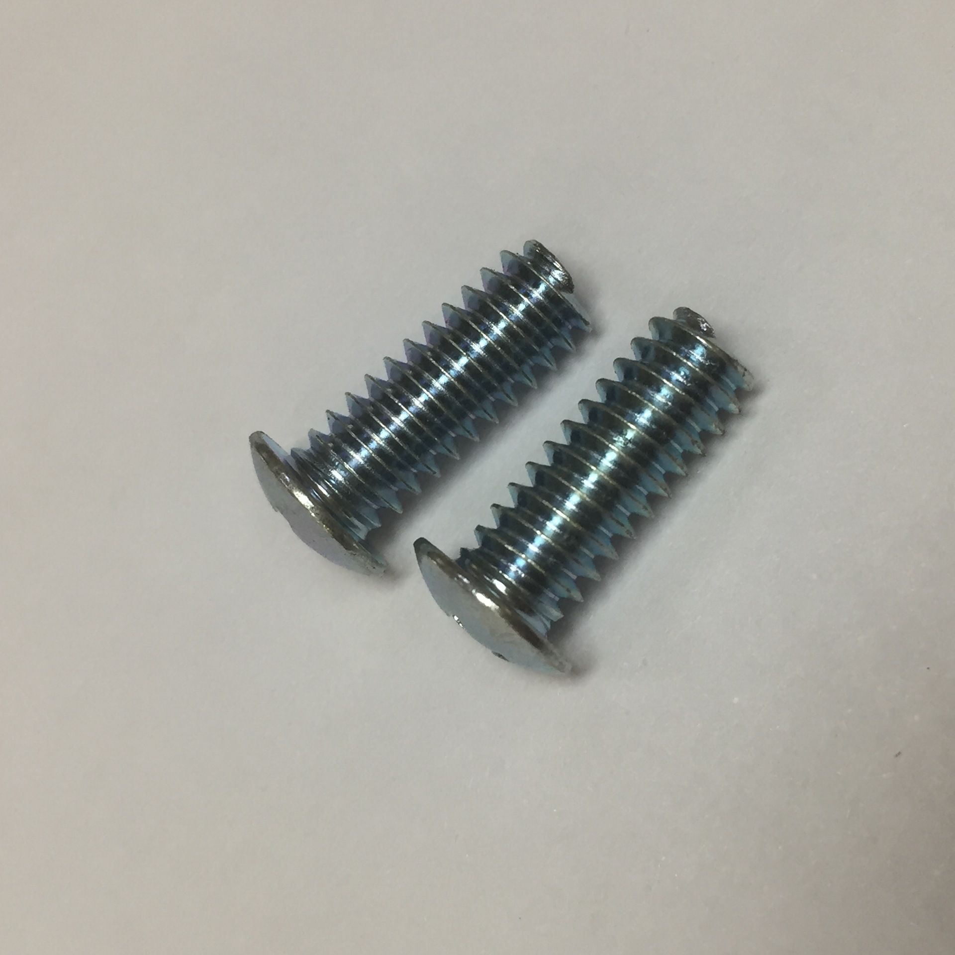 厂家直销现货批发 伞头十字机丝牙螺钉 tm1/4*(12-16) 环保兰锌