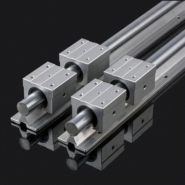 专业批发直线光轴导轨及配套滑块sbr40sbrc40最长6米精度高
