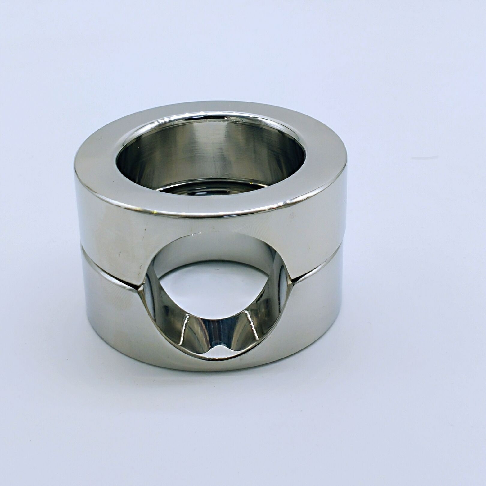 不锈钢锁精环延时环阴茎环阴囊负重环无振动震动套环男用成人用品