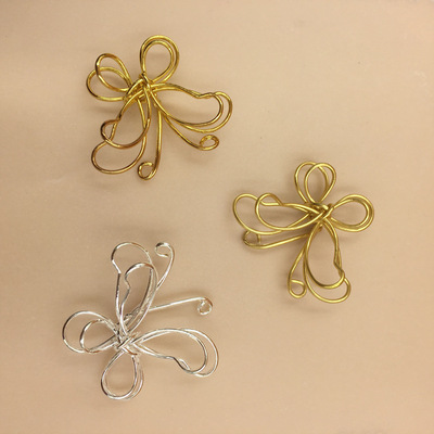 手工铁丝绕线蝴蝶y(09326)