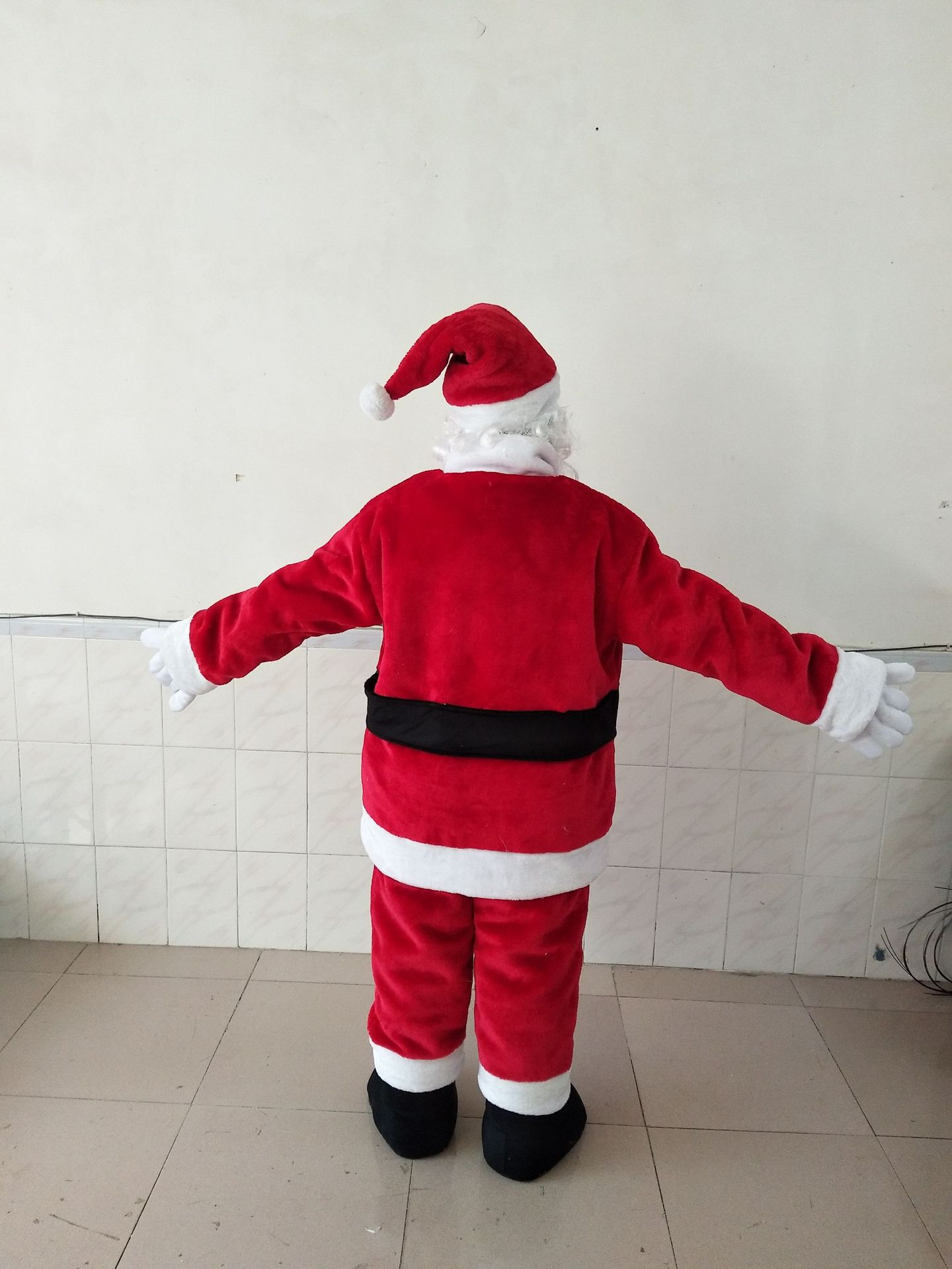 定做圣诞老人卡通人偶服装圣诞节成人表演人偶头套玩偶吉祥物道具