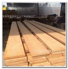 美国红松，花旗松木方板材，可精加工表面碳化防腐木拉丝处理