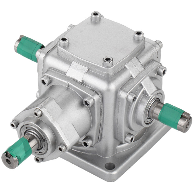 工厂直销 t型直角转向器 90度齿轮箱 螺旋伞齿轮换向器 t4