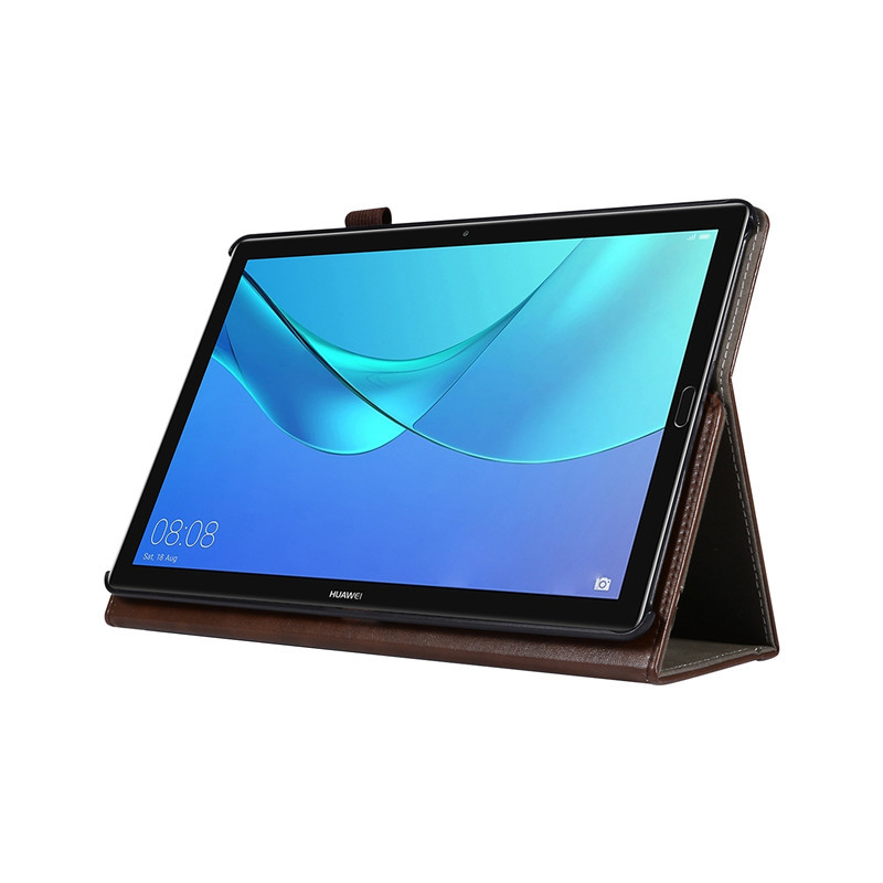 适用华为mediapad-m5-10.8寸平板保护套cmr-al09/w09皮套手握真皮