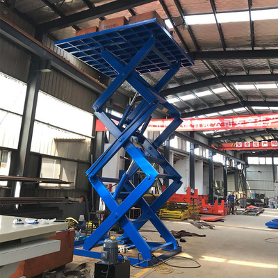 苏州载重5吨剪叉式升降机 固定剪叉式升降平台 电动液压升降货梯