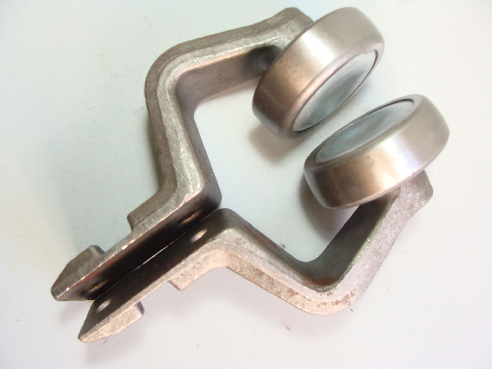 厂家现货供应精密锻造悬挂输送线用空载负载吊轮x348 模锻滑架