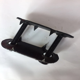 矿用输送带皮带连接扣爬坡带平板扣皮带夹大破皮带夹板厦门直销