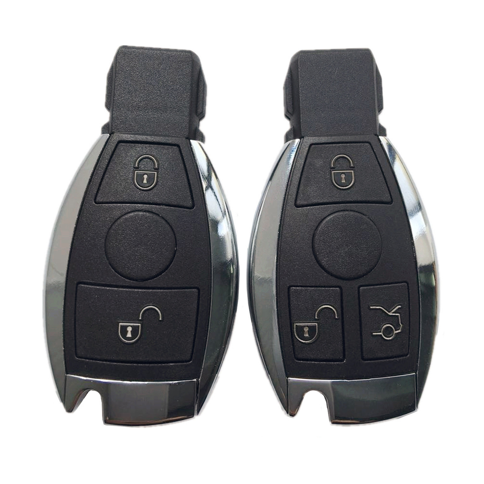 适用于奔驰bga 3键汽车钥匙智能卡遥控器钥匙频率自带芯片nec