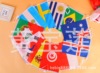 supply No. 7 foreign country String flag Flags of all nations, 20*28cm String flag