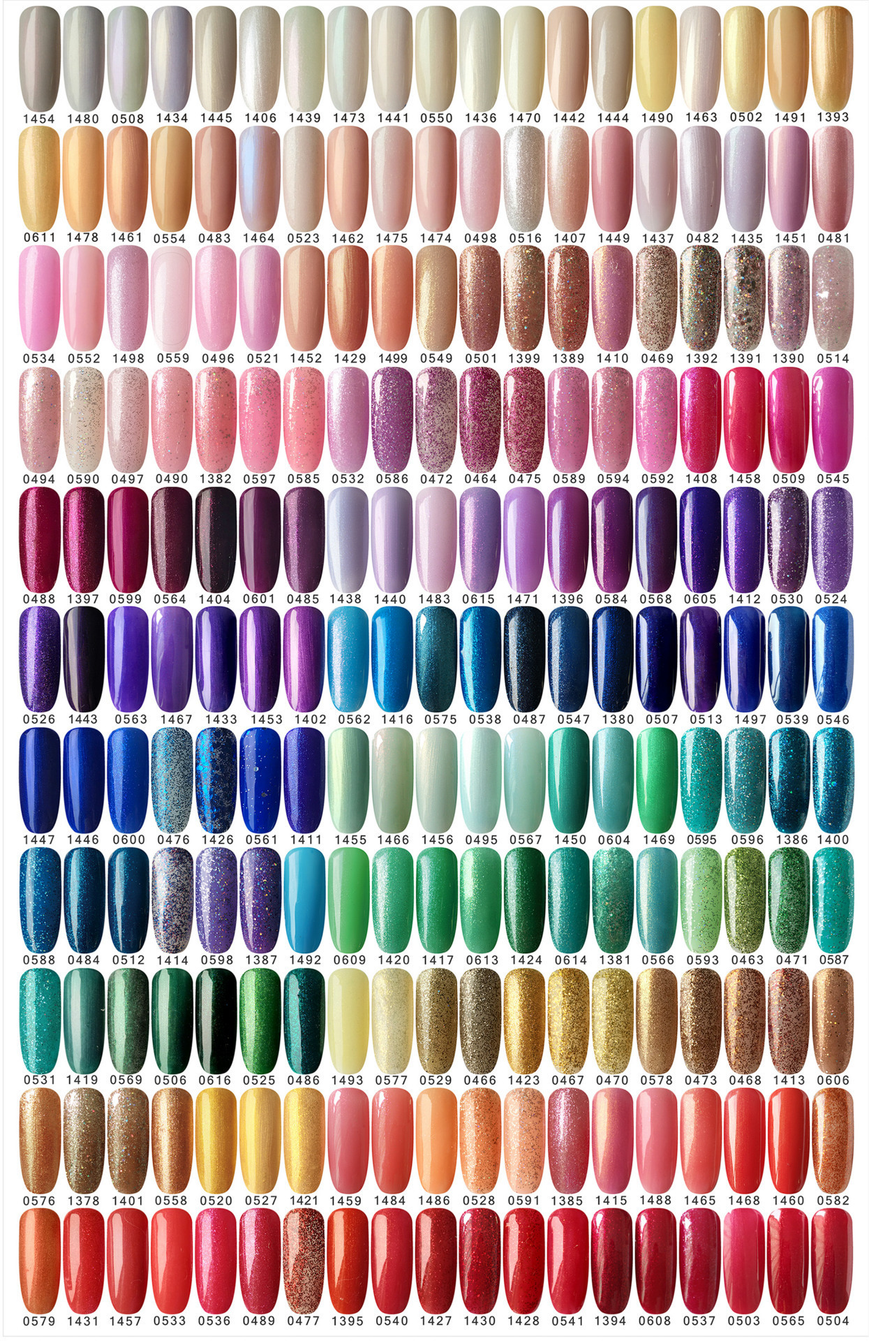 彩色指甲油 常规甲油胶(401q) 公斤装 led芭比胶 招代理