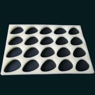 山东青岛水果海绵草莓包装内衬海绵垫快递海绵减震厂家定制加工