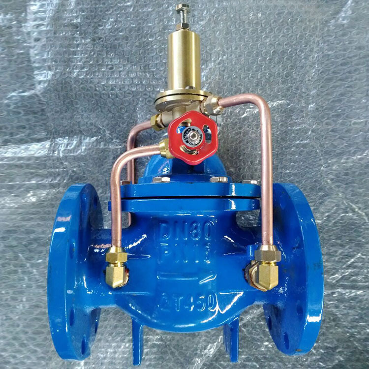 铸铁法兰水利控制阀 建筑测试循环系统 泄压阀 500x持压泄压阀