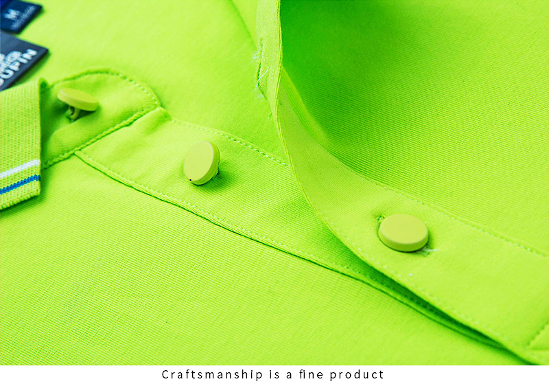 韩领hanling 2758欧根棉polo衫高品质现货定制广告衫工服贴牌批发