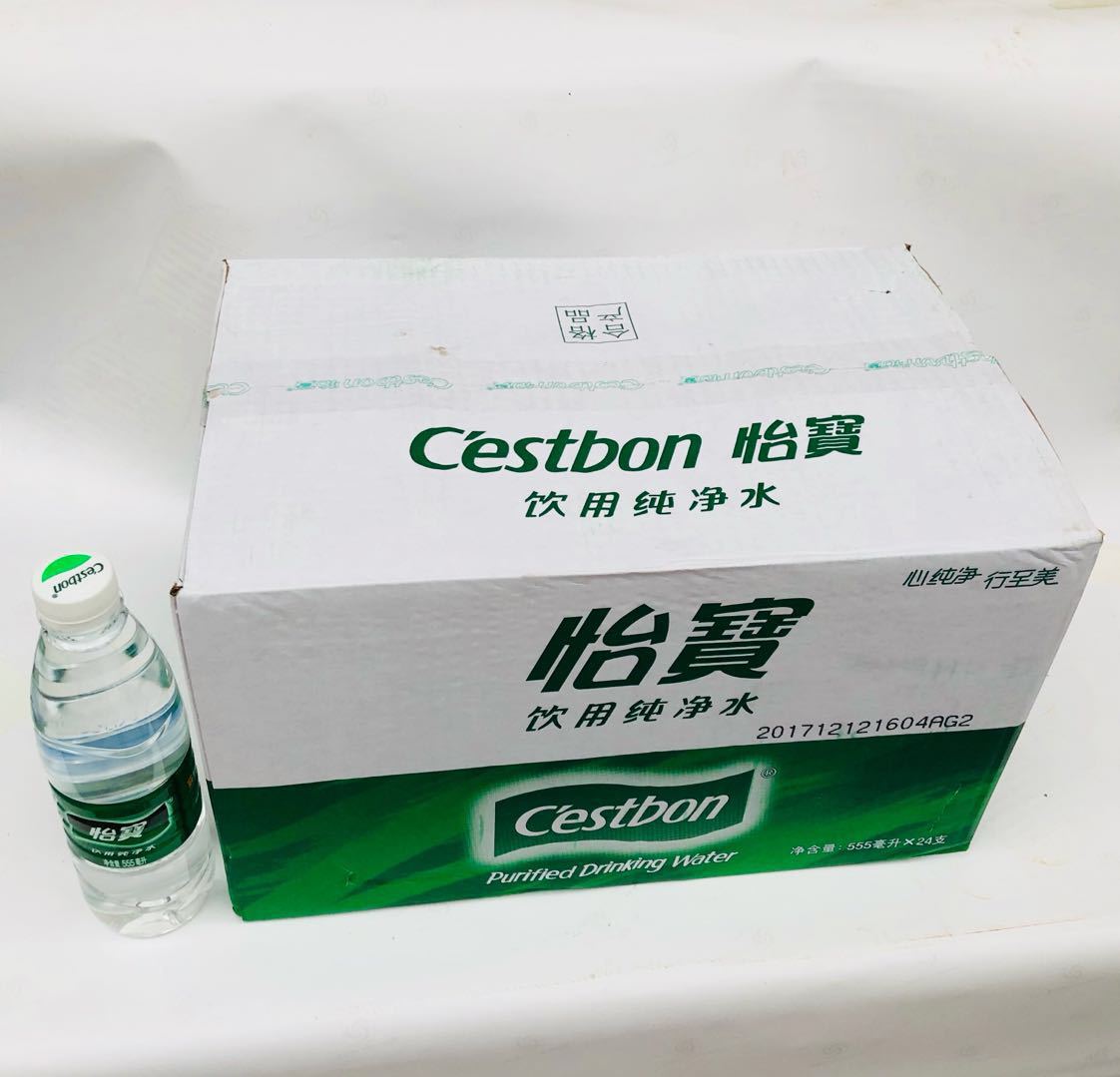 华润怡宝瓶装纯净水 整箱批发555ml*24支/箱 健康矿泉水