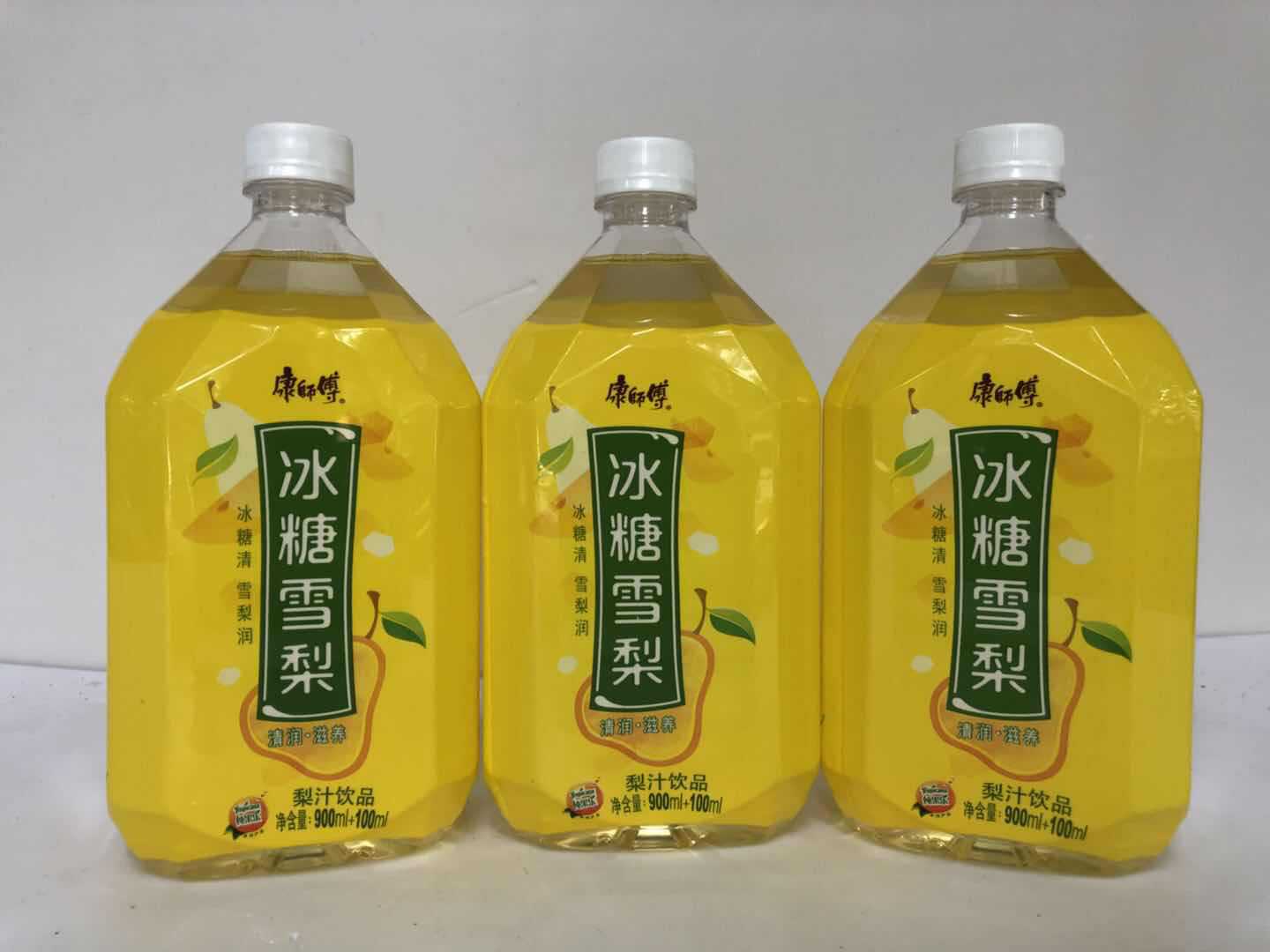 康师傅大瓶冰糖雪梨饮品1升12瓶装整箱起批v0.019方g13.2kg长沙发