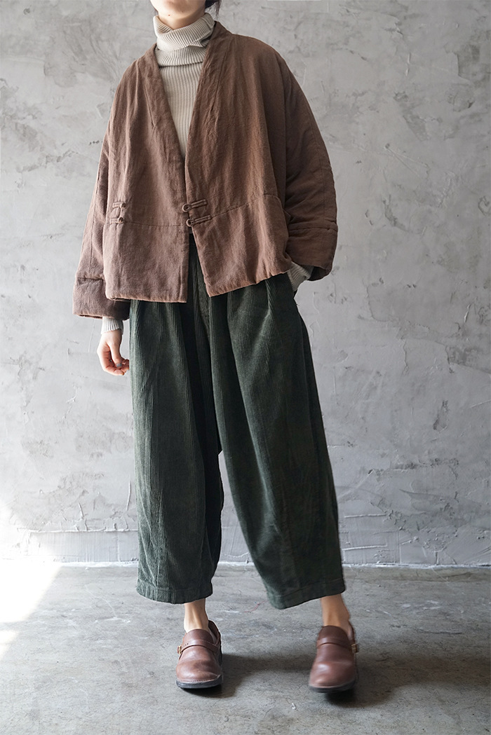 棉麻女装厚秋冬