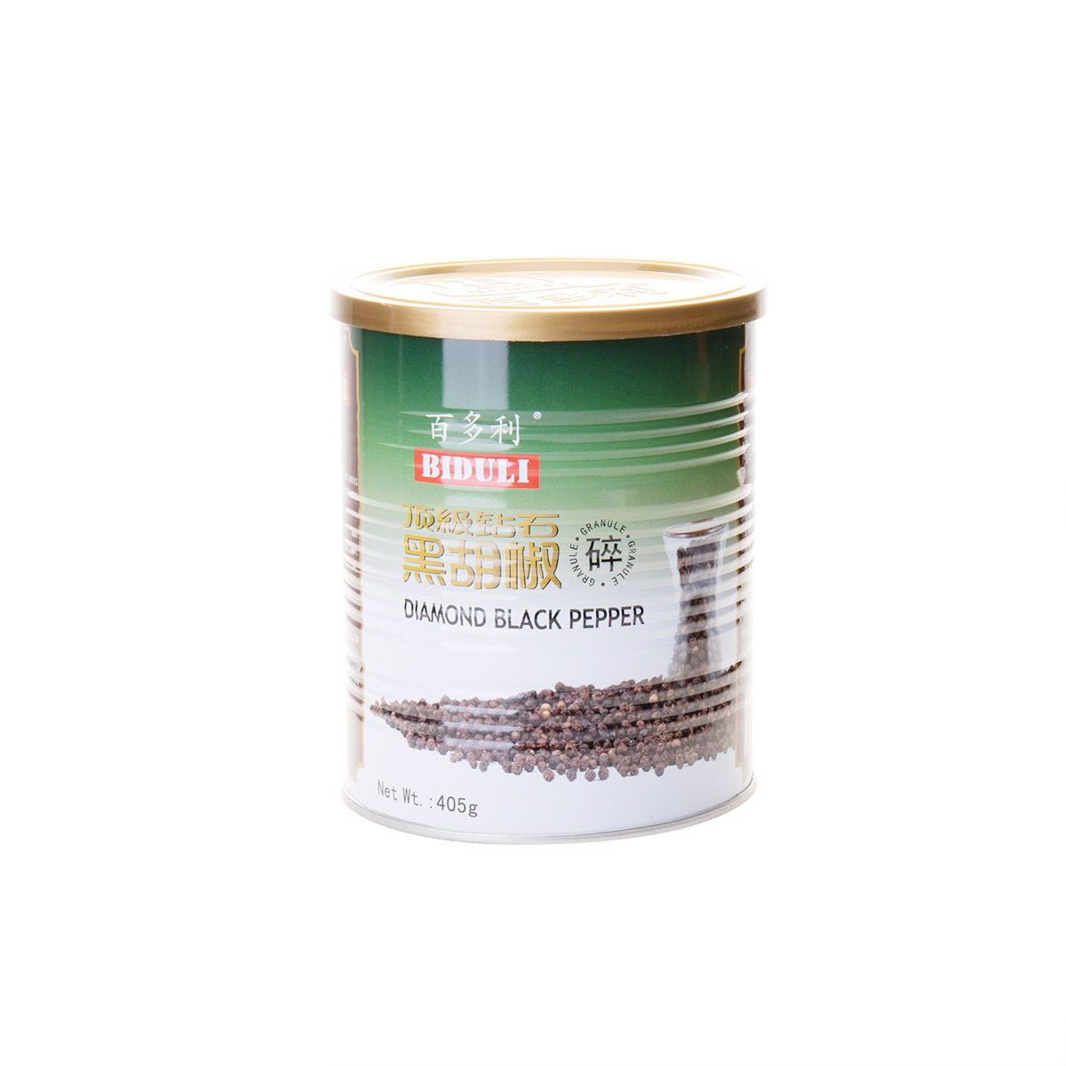 深圳黑胡椒生产厂家百多利钻石黑胡椒碎优质罐装黑胡椒碎批发