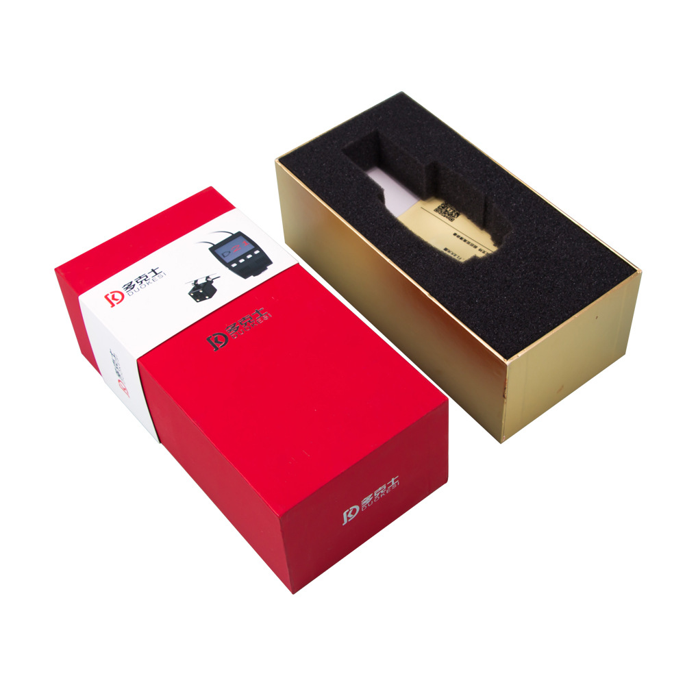 高档行车记录仪天地盖套盒 汽车导航仪可带封套内托设计定做