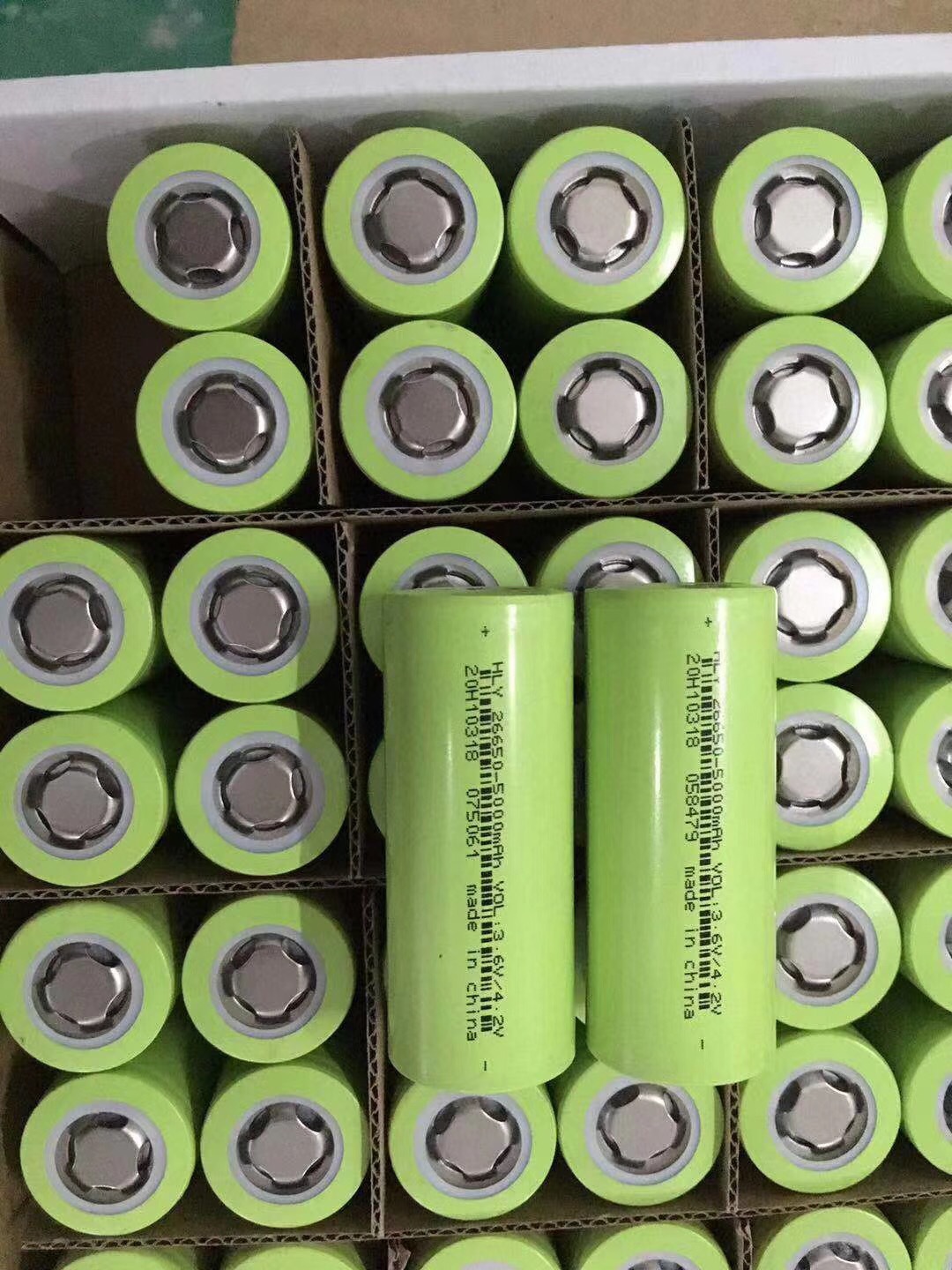 26650锂电池 5000mah26650动力电池超单杆机逆变器强光手电筒电池