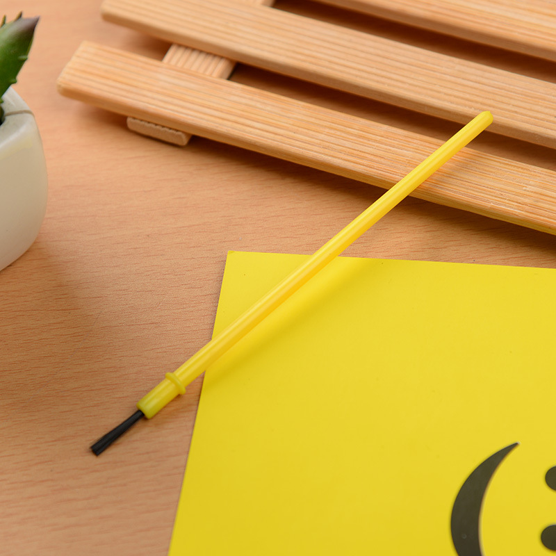 5一道筋 油画笔 美术画笔 塑料画笔 小画笔 尼龙毛刷