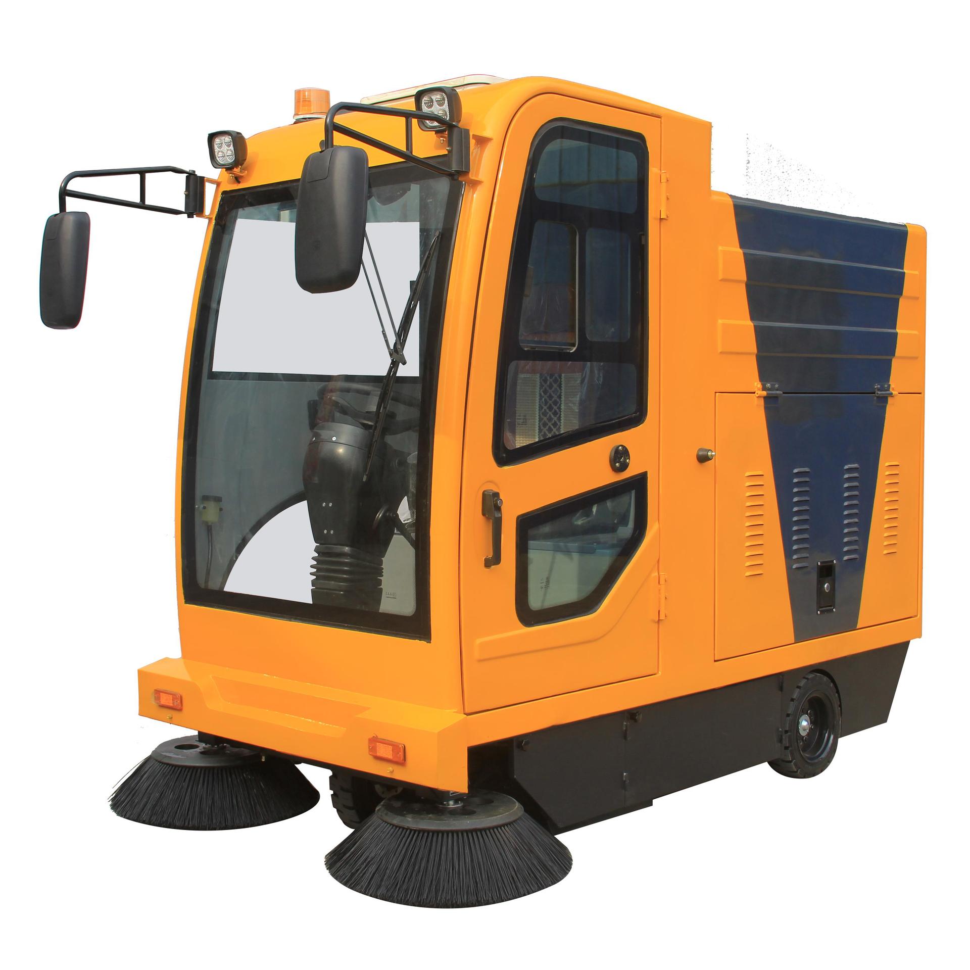 电动扫地车主刷转动方向_全挂车倒车时转向盘转动方向_电动扫地车扫地车