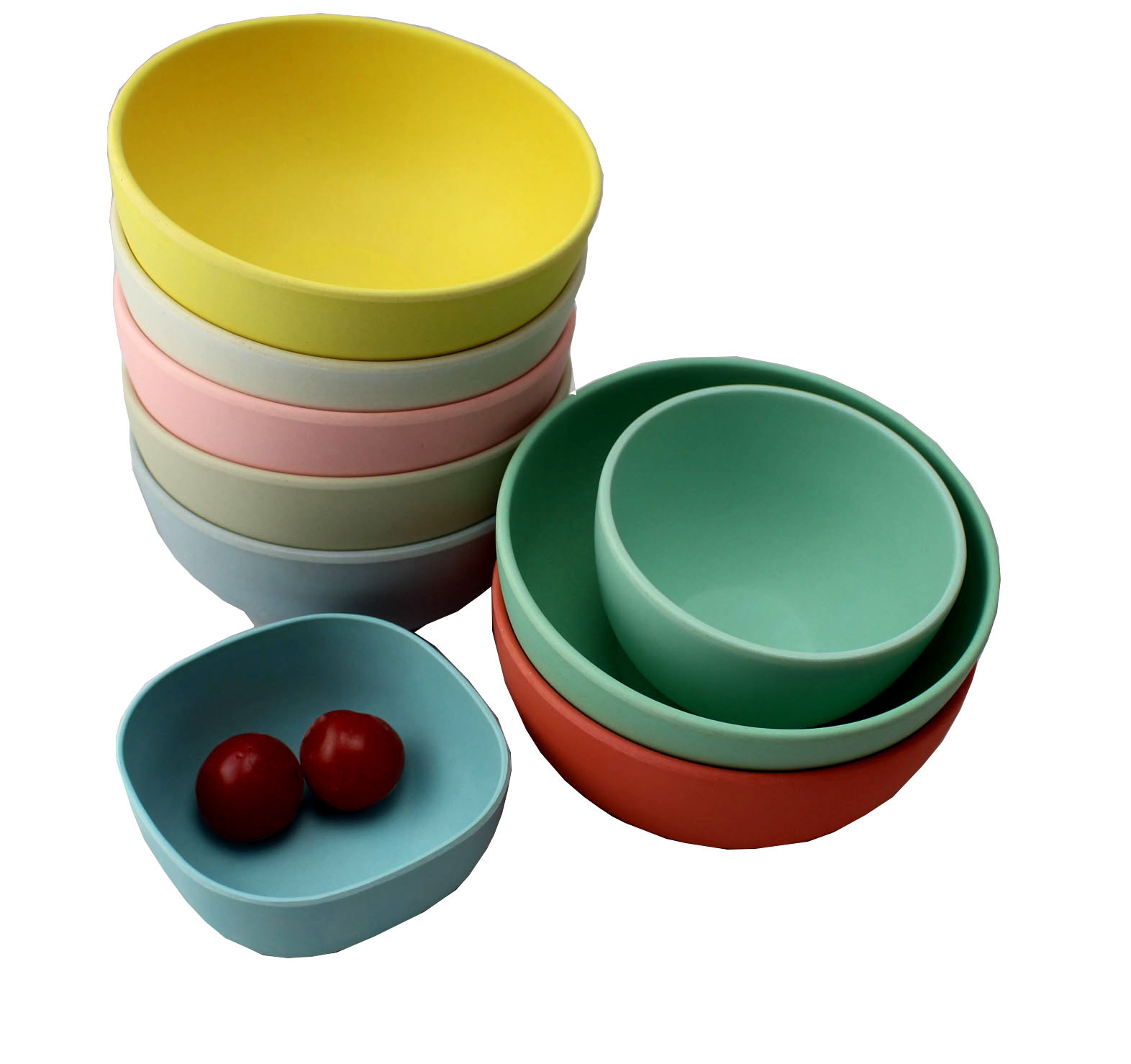 多尺寸多颜色可选家用环保餐具碗