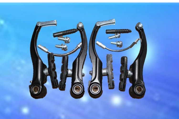 全铝合金山地车v刹车器 闸器自行车刹车公路车刹车闸骑行配件直供