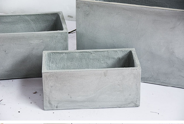 亿阳园林镁泥水泥花盆酒店超大长方形户外简约庭院景观北欧风户外