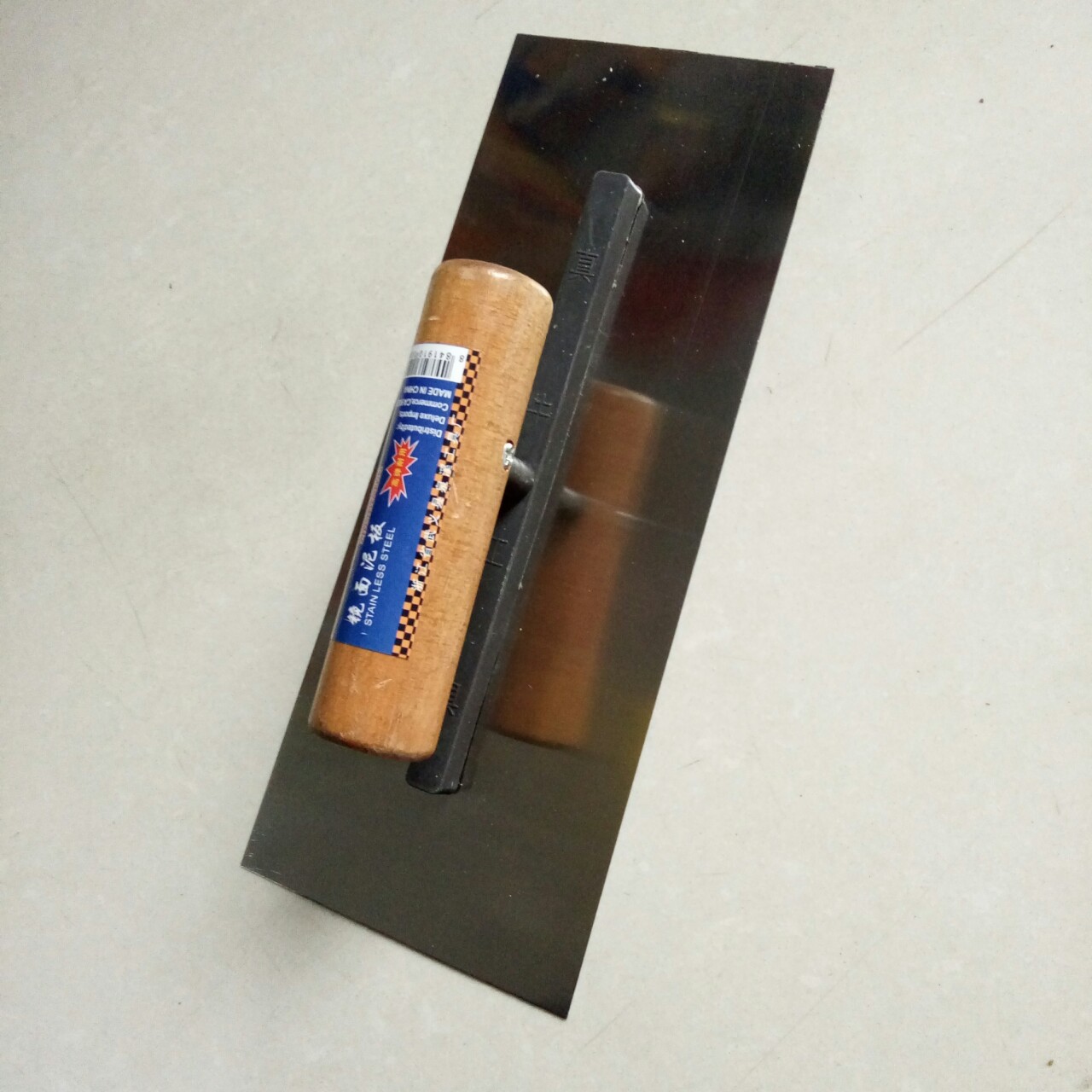 批发24长大镜面抹子全包皮刮仿瓷抹子抹泥板匠作工具抹子