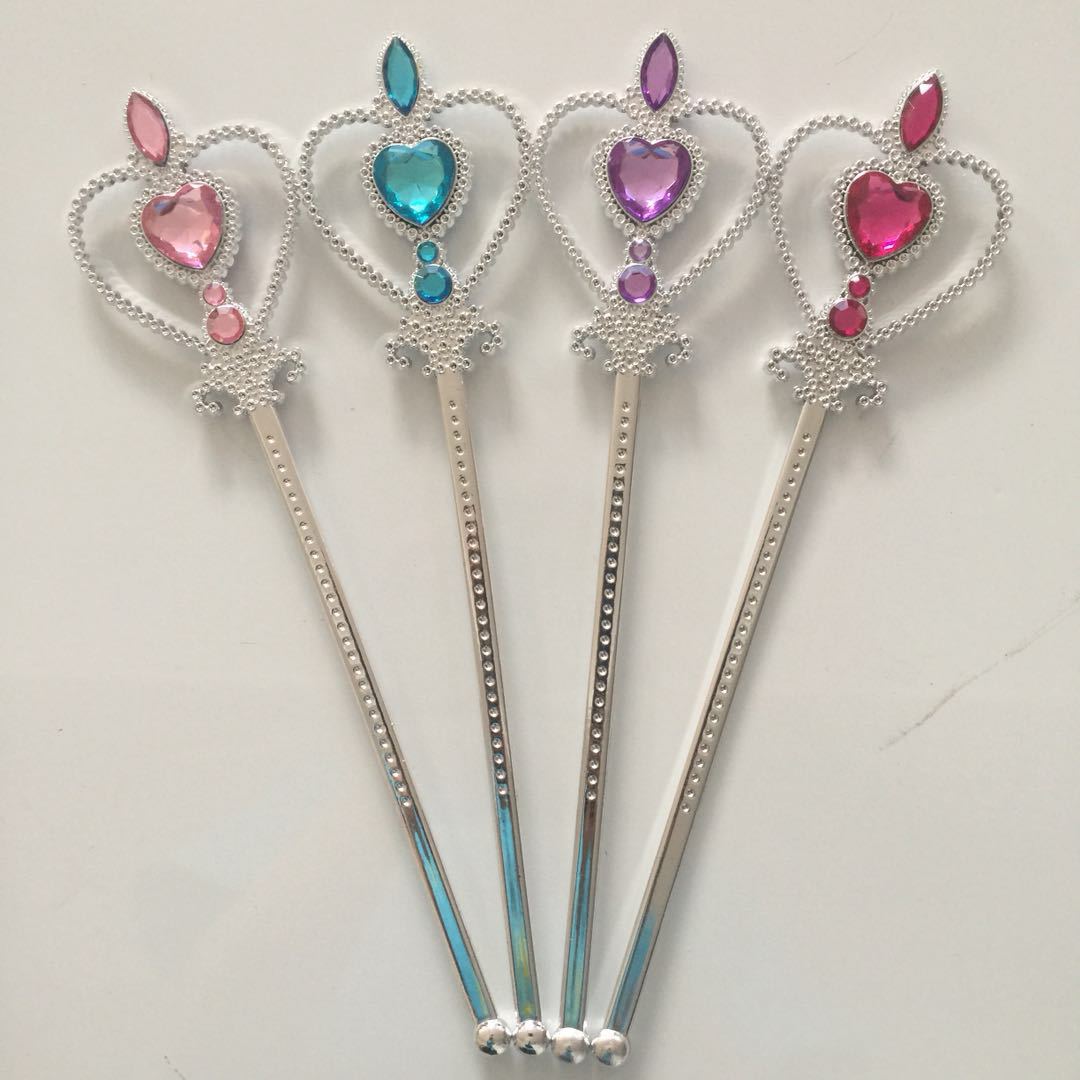 现货批发冰雪奇缘仙女魔法棒派对儿童魔法棒冰雪公主权杖魔法棒