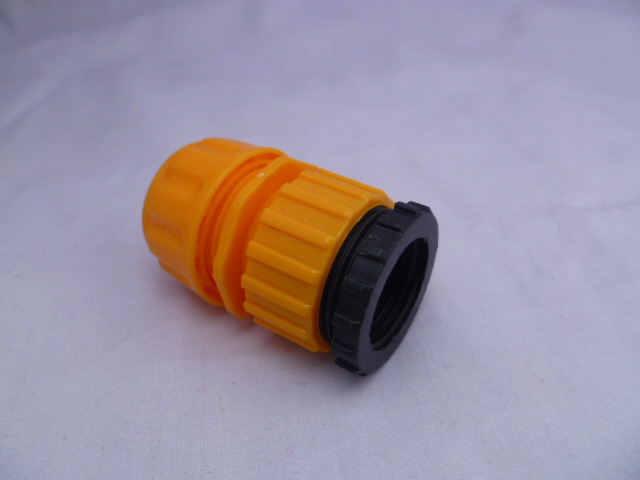 abs水管水龙头4分内牙塑料标准接 锁管式土黄色塑料内牙接